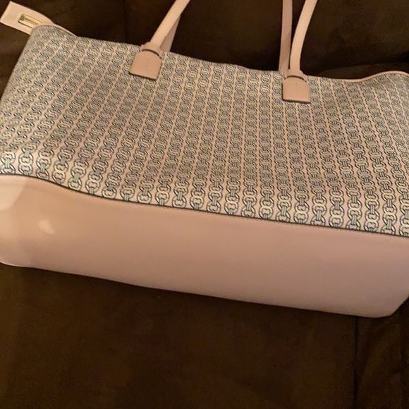 Tory Burch Gemini Link Top-Zip Tote Used - Picture 4 of 4